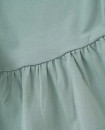 Toddler Organic Cotton Long Sleeve Knee Length 12M-4T Dresses Girl Baby Green